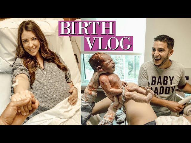 EMOTIONAL LIVE BIRTH VLOG / 24 HOUR LABOR /SUCCESSFUL VBAC