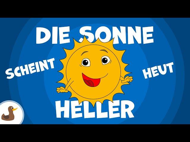  Geburtstagslied | Die Sonne scheint heut heller | Udo Taubitz | Sing Kinderlieder