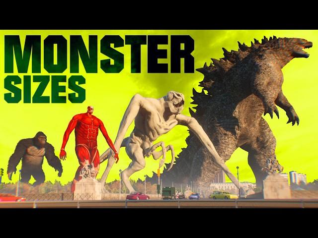  MONSTER SIZES ► First person view