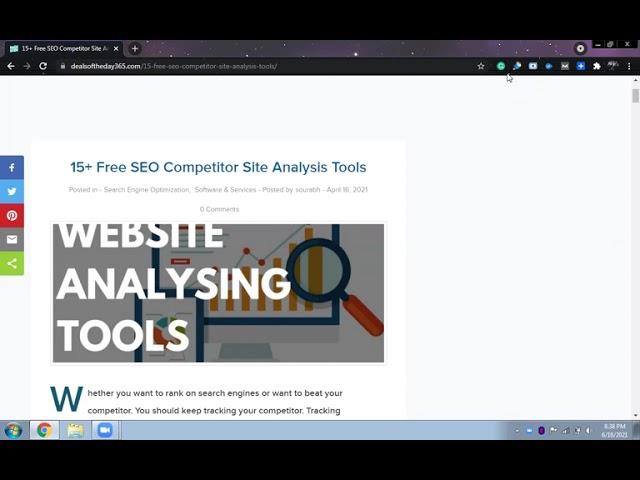 Free SEO Competitor Site Analysis Tools of 2021 |  #1 Online Competitive Analysis Tools | #PPC