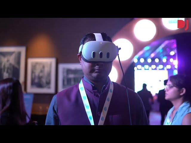 VR Football Header at Salesforce Innovation Day | Digital Jalebi 