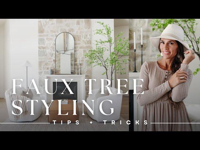 Home Decor Hacks | Modern Faux Tree Trends for 2022