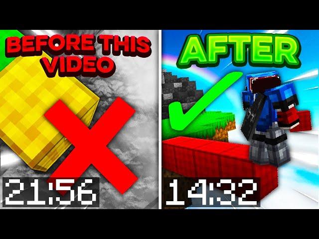 How To Speed bridge Faster In Minecraft Bedwars 2022