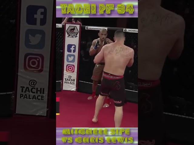 TKO Punches TPF 34 - Mitchell Sipe vs Chris Lewis #shorts #mma #tpf