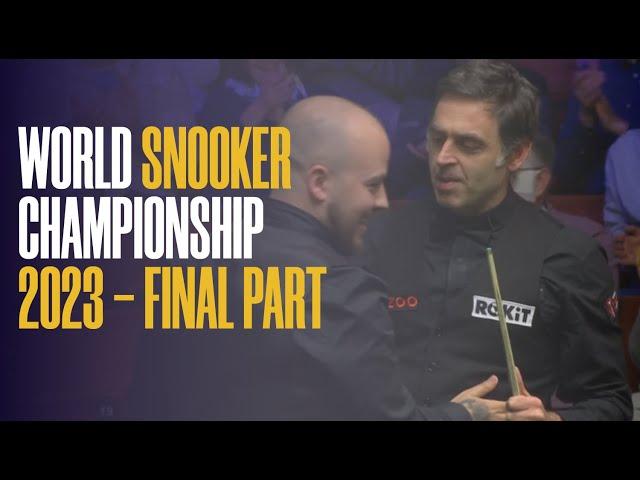 Ronnie O'Sullivan vs Luca Brecel | World Snooker Championship 2023 | Session 3