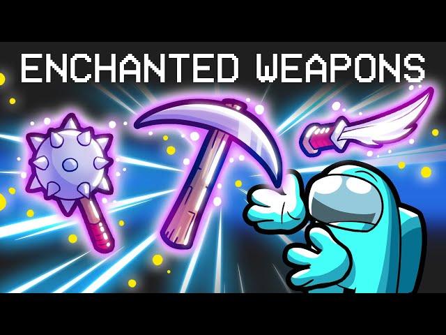 I Added Enchanted Items to Among Us