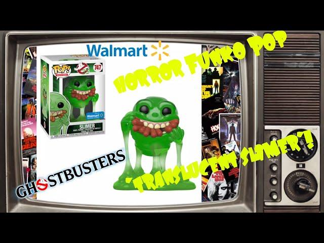 Horror Funko Pop "Translucent Slimer" [Wal-Mart Exclusive] [Ghostbusters 1984]!