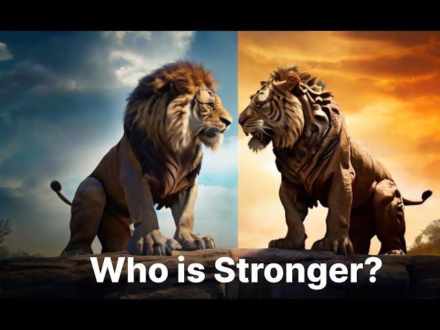 Ultimate Showdown: Lion vs Tiger - Who Will Win? | iamRandom | BEAST