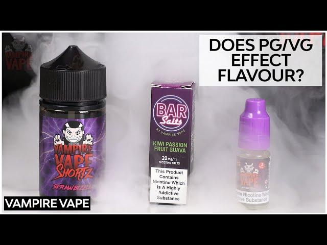 Does PG/VG Level Effect Flavour?