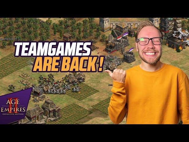 Teamgames are back! | 4v4 Nomad with Pros