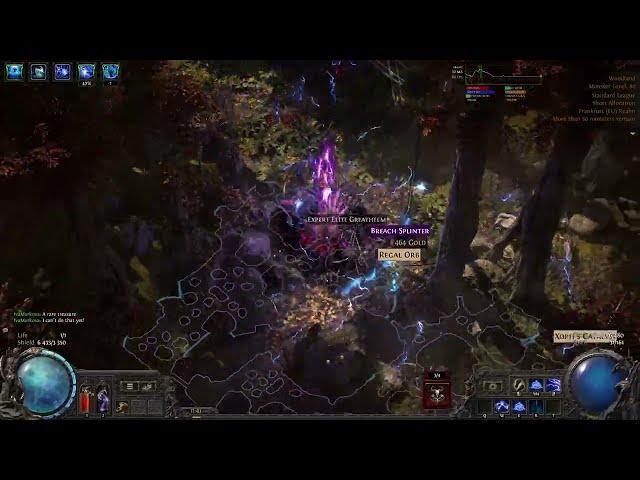 Path of Exile 2 Best Archmage Stormweaver Spark CoS+CoC Conduit- IMMORTAL Sceptre+Wand Mapping setup