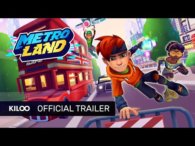 MetroLand - Endless Arcade Runner | London Launch Trailer