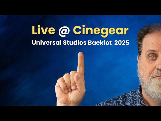 Live Unedited Walkthrough of Cinegear LA 2025