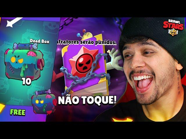 JOGUEI o NOVO EVENTO DE HALLOWEEN do BRAWL STARS  *novas skins, modos e caixas*