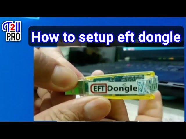 How to setup eft dongle pro