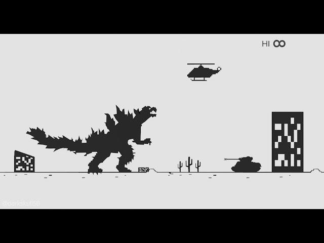 T-Rex Runner/Chrome Dinosaur Game - SECRET ENDING (animated)