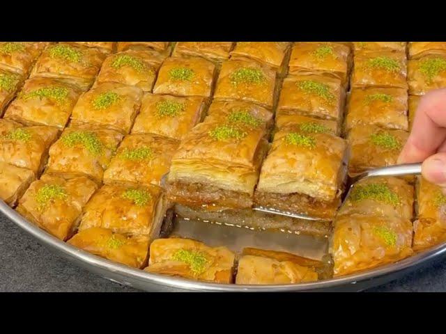 EV YAPIMI KOLAY BAKLAVA TARİFİ ..