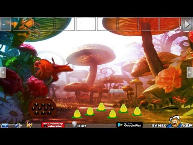 G2R Mushroom Forest Butterfly Girl Escape Walkthrough [Games2Rule]