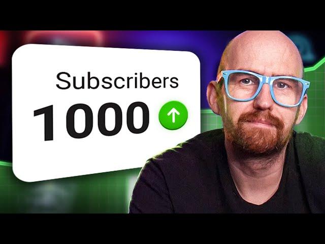 How to Get 1000 Subscribers in THREE Steps