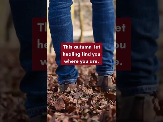 A Walk in the Park #eatingdisorderrecovery #fall #healing