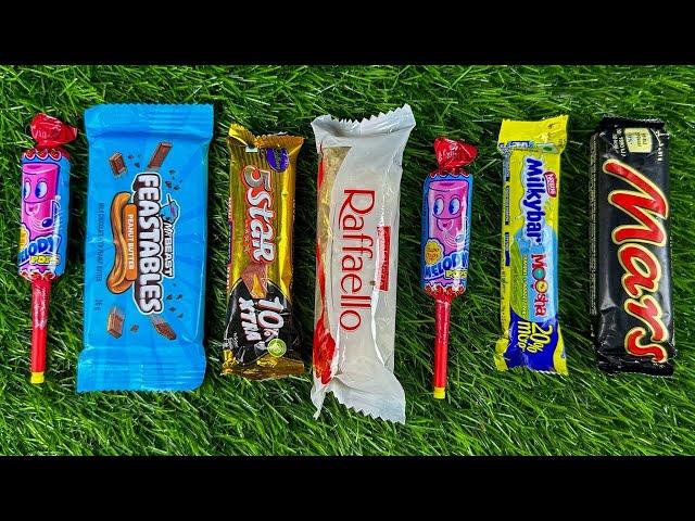 ASMR LOLLIPOP ICE CREAM Satisfying Lollipops Candy and ASMR chocolate unpacking video