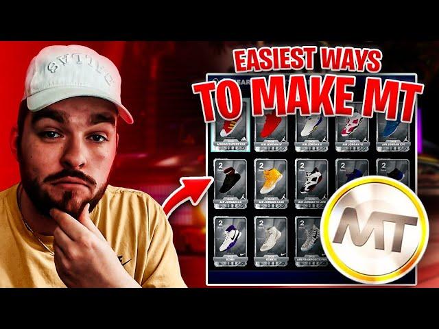 THE EASIEST WAYS TO MAKE MT IN NBA 2K25 MyTEAM THAT YOU ARE OVERLOOKING!!