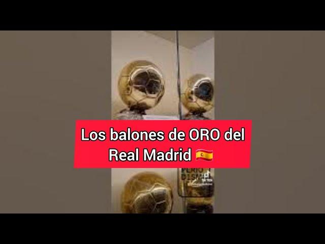 BALONES DE ORO ️ ️‼️ de los jugadores más famosos del REAL MADRID 