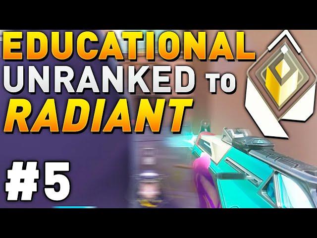 VALORANT UNRANKED to RADIANT with Educational Commentary #5 - Common Post-Plant Plays