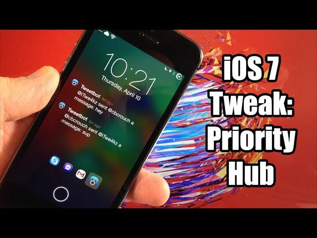 iOS 7 Jailbreak Tweak: Priority Hub - FREE