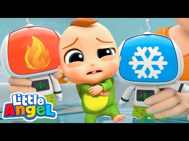 Hot And Cold  - Full Episode | Little Angel Nursery Rhymes for Kids | Kids TV Shows Full Episodes