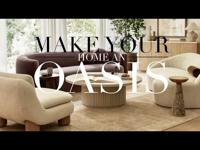 How to make your home your oasis