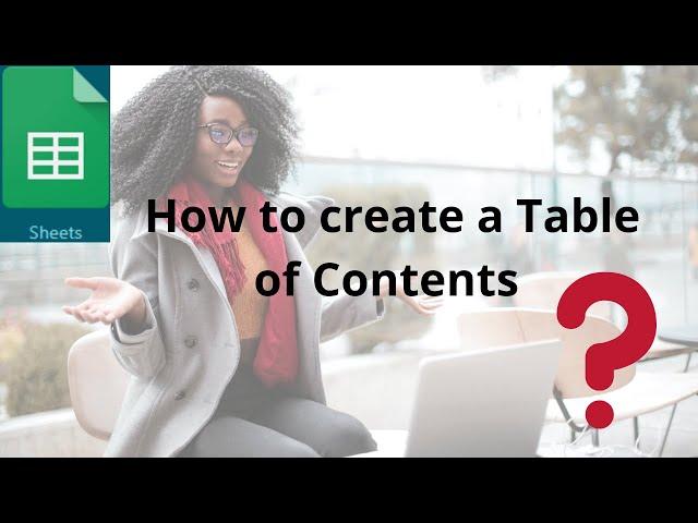 How to create a table of contents in Google Docs