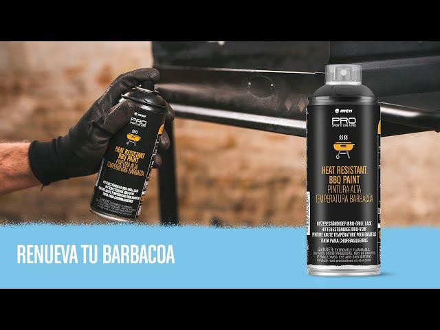 Cómo utilizar el MTN PRO Pintura alta temperatura barbacoa