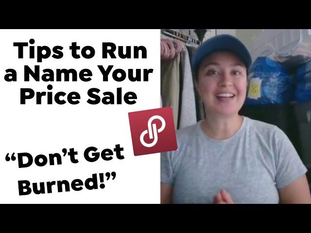 DON'T BE THAT POSHER | How to Run a Name Your Price Sale on Poshmark | Poshmark Selling Tips Tricks