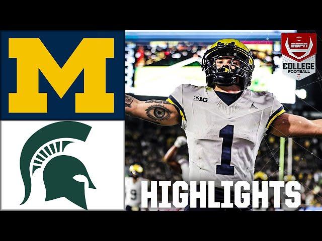 Michigan Wolverines vs. Michigan State Spartans | Full Game Highlights