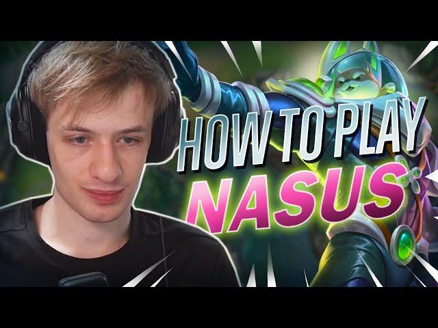 How to play Nasus - Coaching