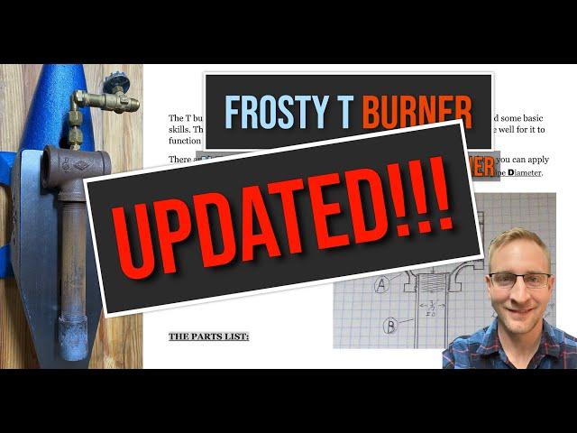 UPDATED!!! - Frosty-T Naturally Aspirated Forge Burner