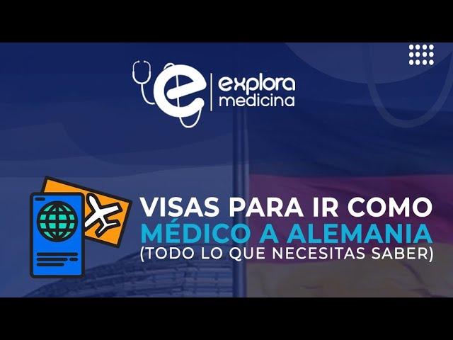 Tipos de Visas para ir a Alemania como Médico‍️  Y cuál es la mejor?!