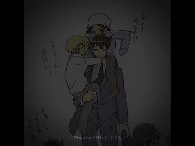 Ara Ara~ Poor Kudo Kun  #detectiveconan #anime #kaitokid #edit