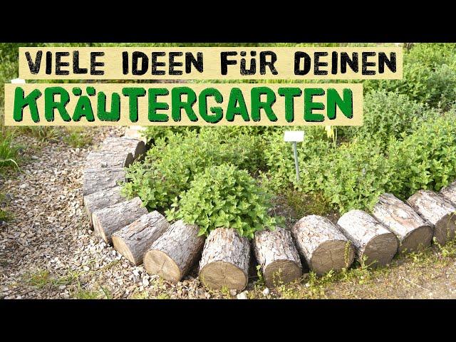 Kräutergarten richtig anlegen - schaffe deinen perfekten Ort für Kräuter, Tee- und Duftpflanzen.