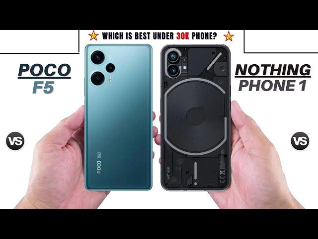 Poco F5 Vs Nothing Phone 1  @techcollar