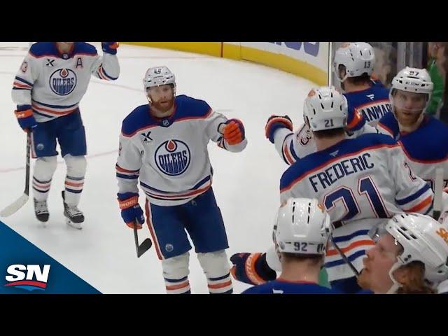 Oilers' Brett Kulak And Connor Brown Combine for Goals Just Over A Minute Apart