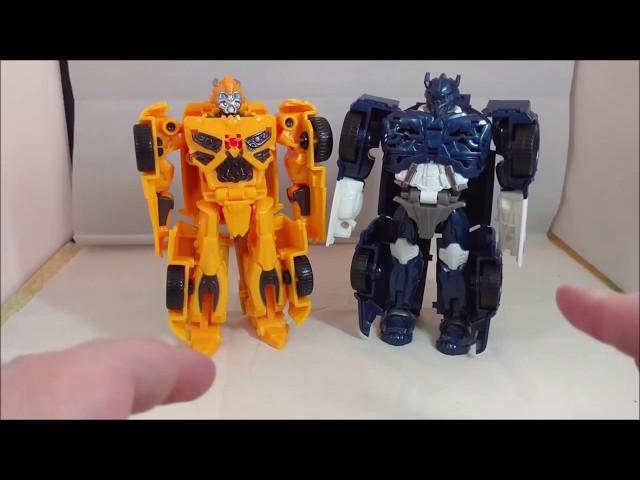 Chuck's Reviews Transformers The Last Knight All Spark Tech Bumblebee and Barricade