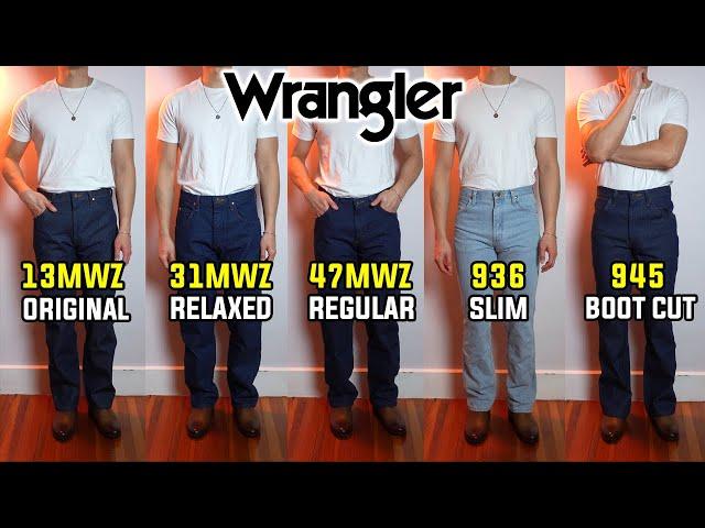 COMPLETE Guide To Wrangler Cowboy Cut Jeans (13MWZ, 31MWZ, 47MWZ, 936, 945)