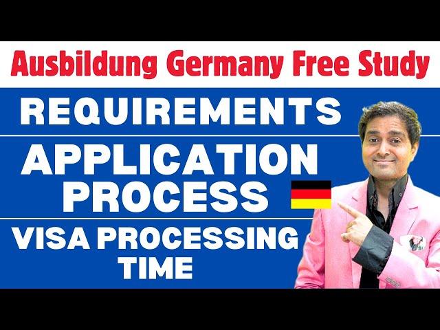 Ausbildung Requirements in Germany | Application Process | Visa Processing Time | No Fee | No IELTS