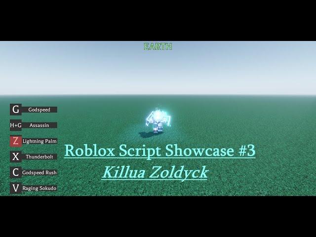 Roblox Script Showcase#3 Killua Zoldyck