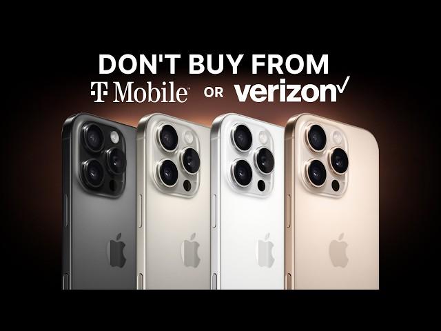 Why T-Mobile and Verizon Customers Should Buy Their iPhones Directly from Apple