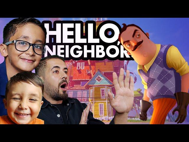 BIYIKLININ DEVASA EVİNE GİRDİK! ‍‍ HELLO NEIGHBOR BÖLÜM 3