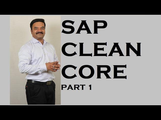 SAP Clean Core Nov 2024