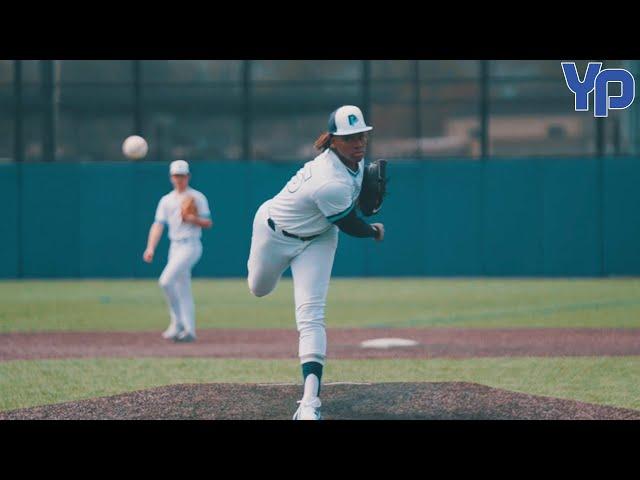 HS Pitcher Up to 100 MPH! Miguel Sime Jr. LSU Commit.